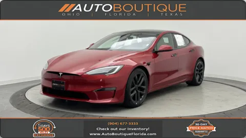 Red 2022 Tesla Model S Plaid for sale in Jacksonville, FL