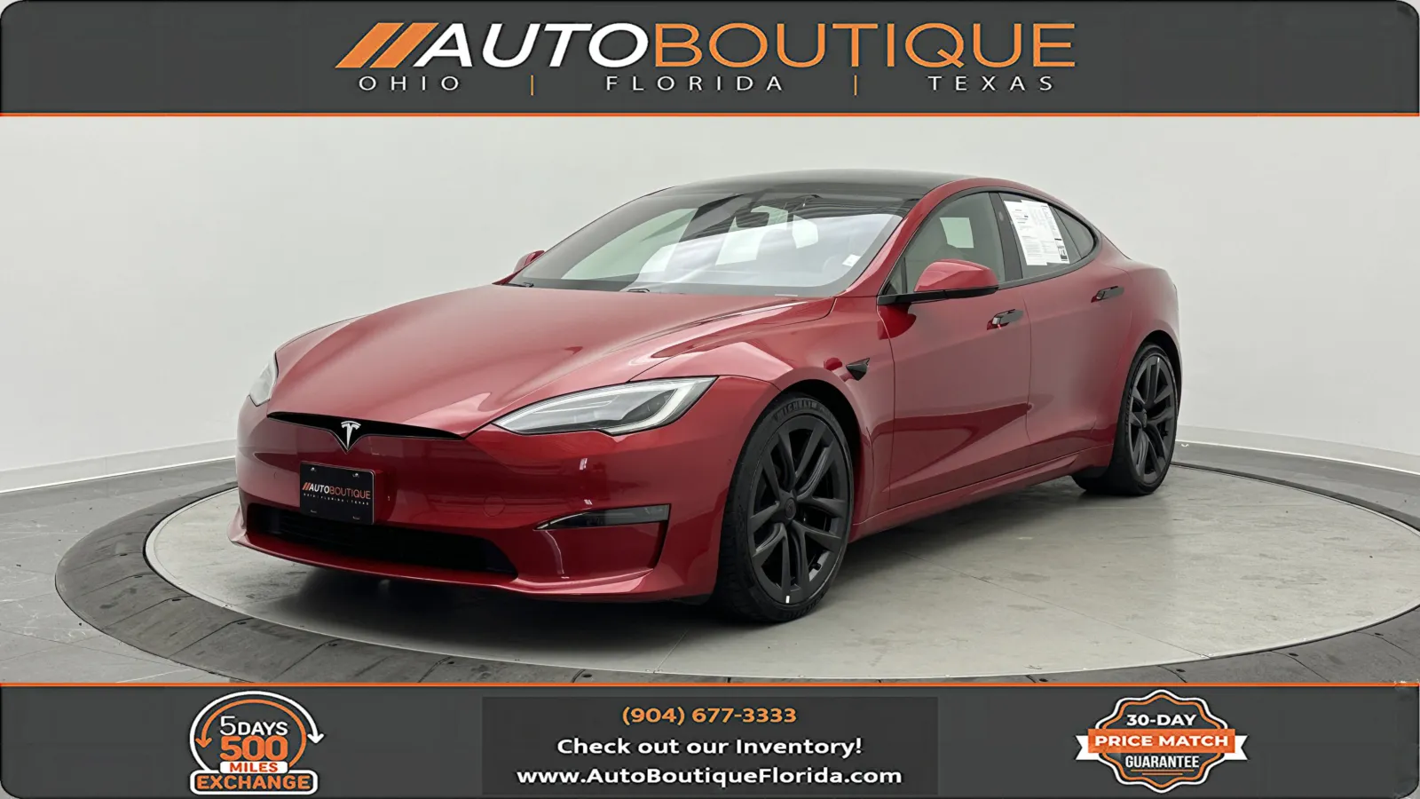 2022 Tesla Model S Plaid for sale in Jacksonville, FL