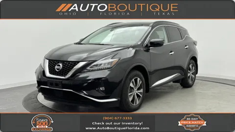 Black 2022 Nissan Murano SV for sale in Jacksonville, FL