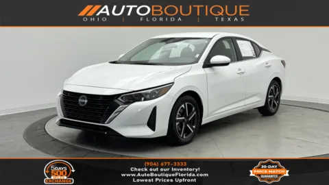 White 2025 Nissan Sentra SV for sale in Jacksonville, FL