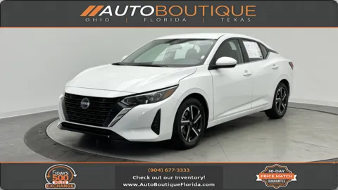 White 2025 Nissan Sentra SV for sale in Jacksonville, FL