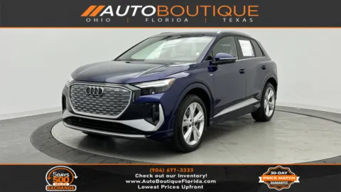 Blue 2023 Audi Q4 e-tron Premium Plus for sale in Jacksonville, FL