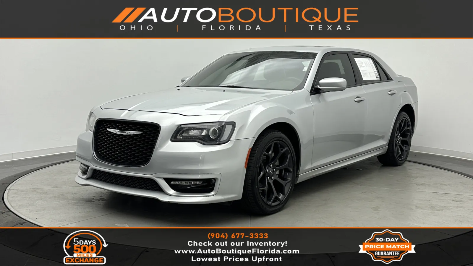 Silver 2020 Chrysler 300 S for sale in Jacksonville, FL