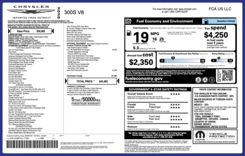 Photos of 2020 Chrysler 300 S for sale in Jacksonville, FL at Auto Boutique Florida