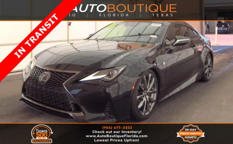 Black 2020 Lexus RC 300 F SPORT for sale in Jacksonville, FL