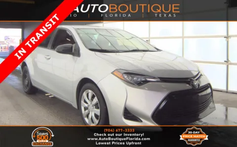 Silver 2017 Toyota Corolla LE for sale in Jacksonville, FL