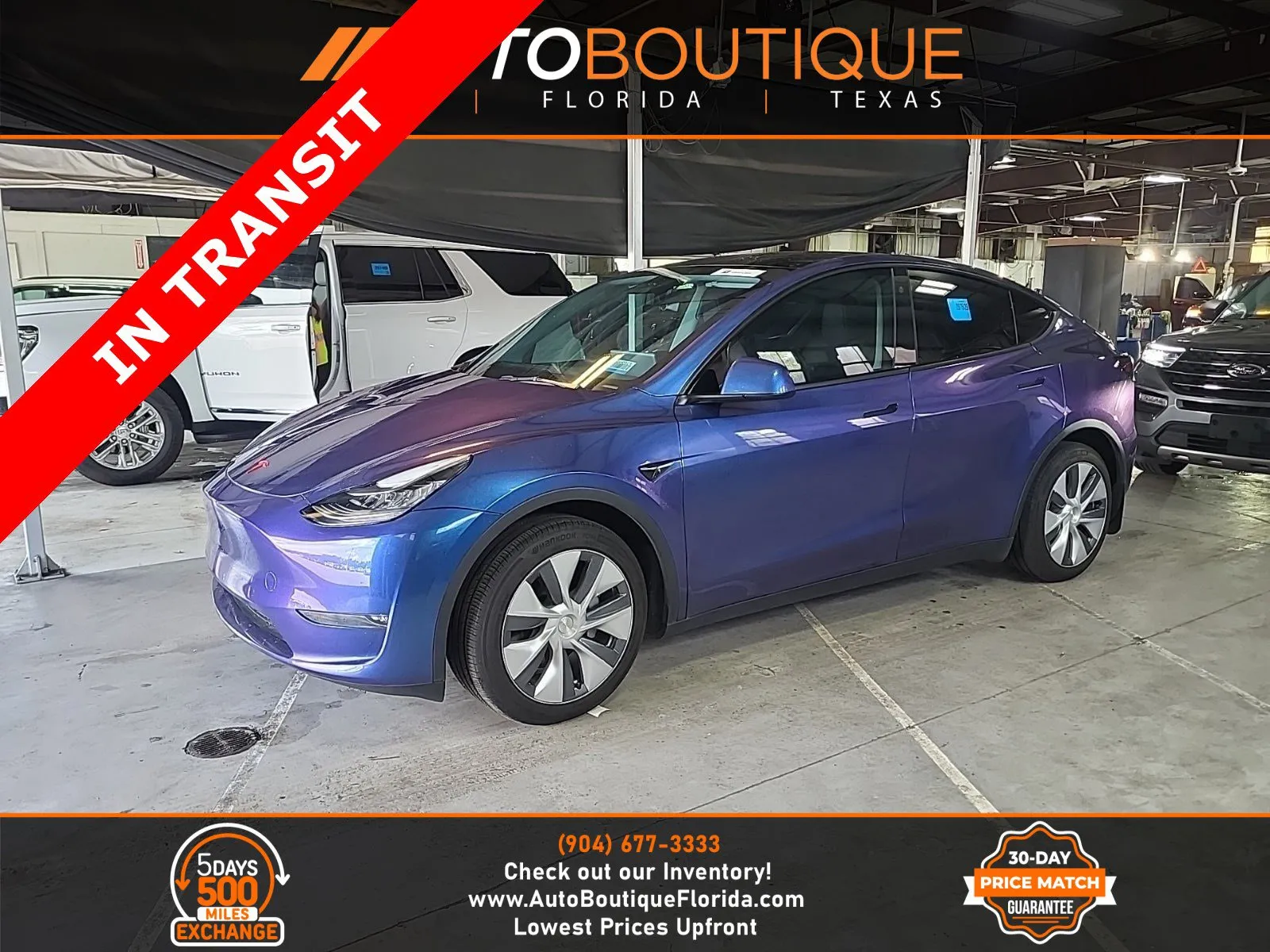 Blue 2023 Tesla Model Y Long Range for sale in Jacksonville, FL