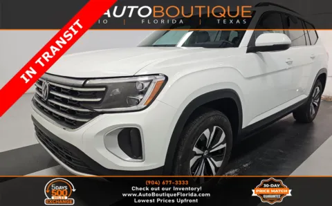 White 2024 Volkswagen Atlas 2.0T SE for sale in Jacksonville, FL
