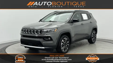 Gray 2023 Jeep Compass Limited for sale in Jacksonville, FL