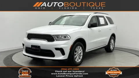 White 2023 Dodge Durango SXT for sale in Jacksonville, FL
