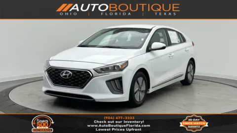 White 2021 Hyundai Ioniq Hybrid SE for sale in Jacksonville, FL
