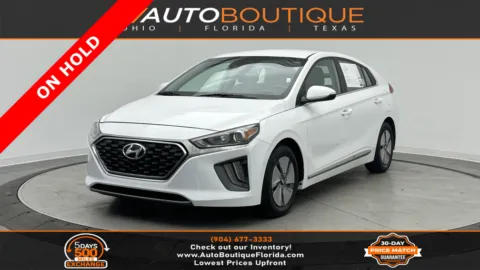 White 2021 Hyundai Ioniq Hybrid SE for sale in Jacksonville, FL
