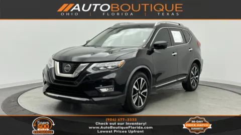 Black 2017 Nissan Rogue SL for sale in Jacksonville, FL