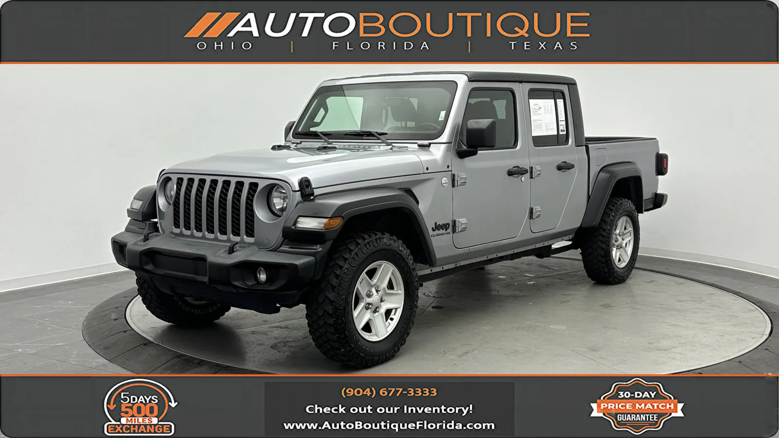 2020 Jeep Gladiator Sport S for sale in Jacksonville, FL