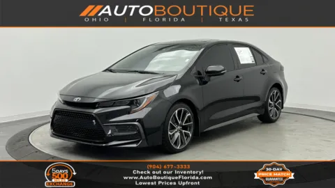 Black 2020 Toyota Corolla XSE for sale in Jacksonville, FL