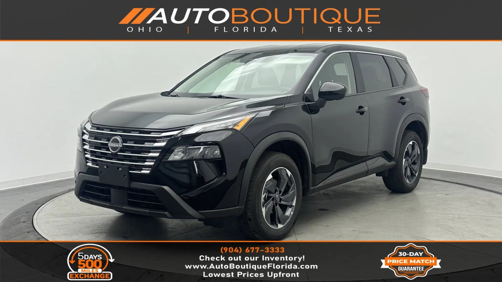 Black 2025 Nissan Rogue SV for sale in Jacksonville, FL