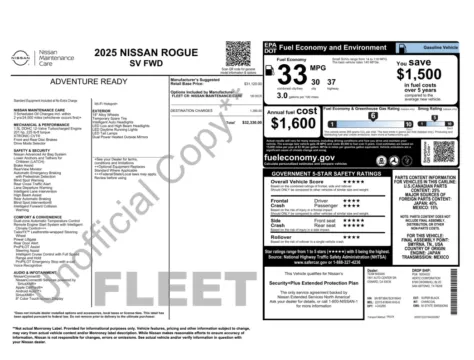 More photos of 2025 Nissan Rogue SV at Auto Boutique Florida, FL