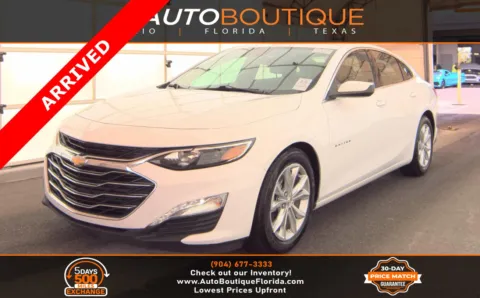White 2023 Chevrolet Malibu LT for sale in Jacksonville, FL
