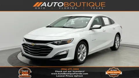 White 2023 Chevrolet Malibu LT for sale in Jacksonville, FL