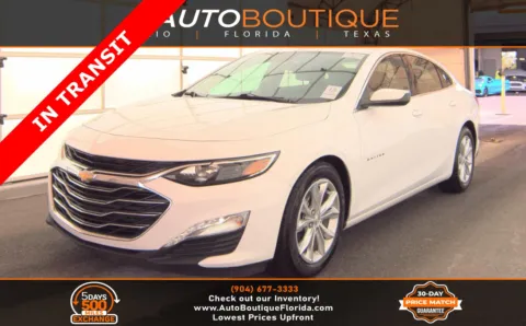 White 2023 Chevrolet Malibu LT for sale in Jacksonville, FL