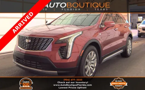 Red 2021 Cadillac XT4 FWD Premium Luxury for sale in Jacksonville, FL