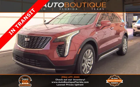 Red 2021 Cadillac XT4 FWD Premium Luxury for sale in Jacksonville, FL