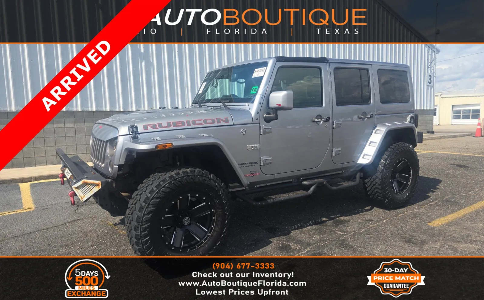 Silver 2018 Jeep Wrangler JK Unlimited Golden Eagle for sale in Jacksonville, FL