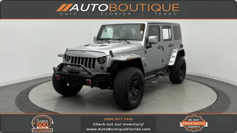 Silver 2018 Jeep Wrangler JK Unlimited Golden Eagle for sale in Jacksonville, FL