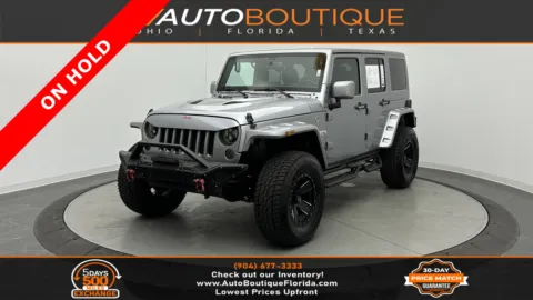 Silver 2018 Jeep Wrangler JK Unlimited Golden Eagle for sale in Jacksonville, FL