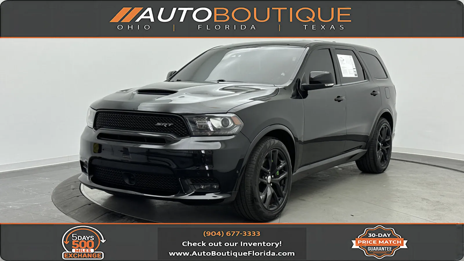 2019 Dodge Durango SRT for sale in Jacksonville, FL