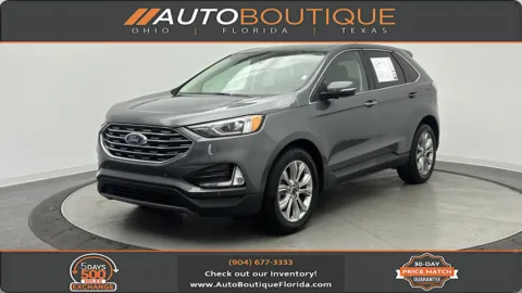 Gray 2024 Ford Edge Titanium for sale in Jacksonville, FL