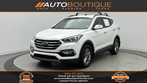 White 2018 Hyundai Santa Fe Sport 2.4L for sale in Jacksonville, FL