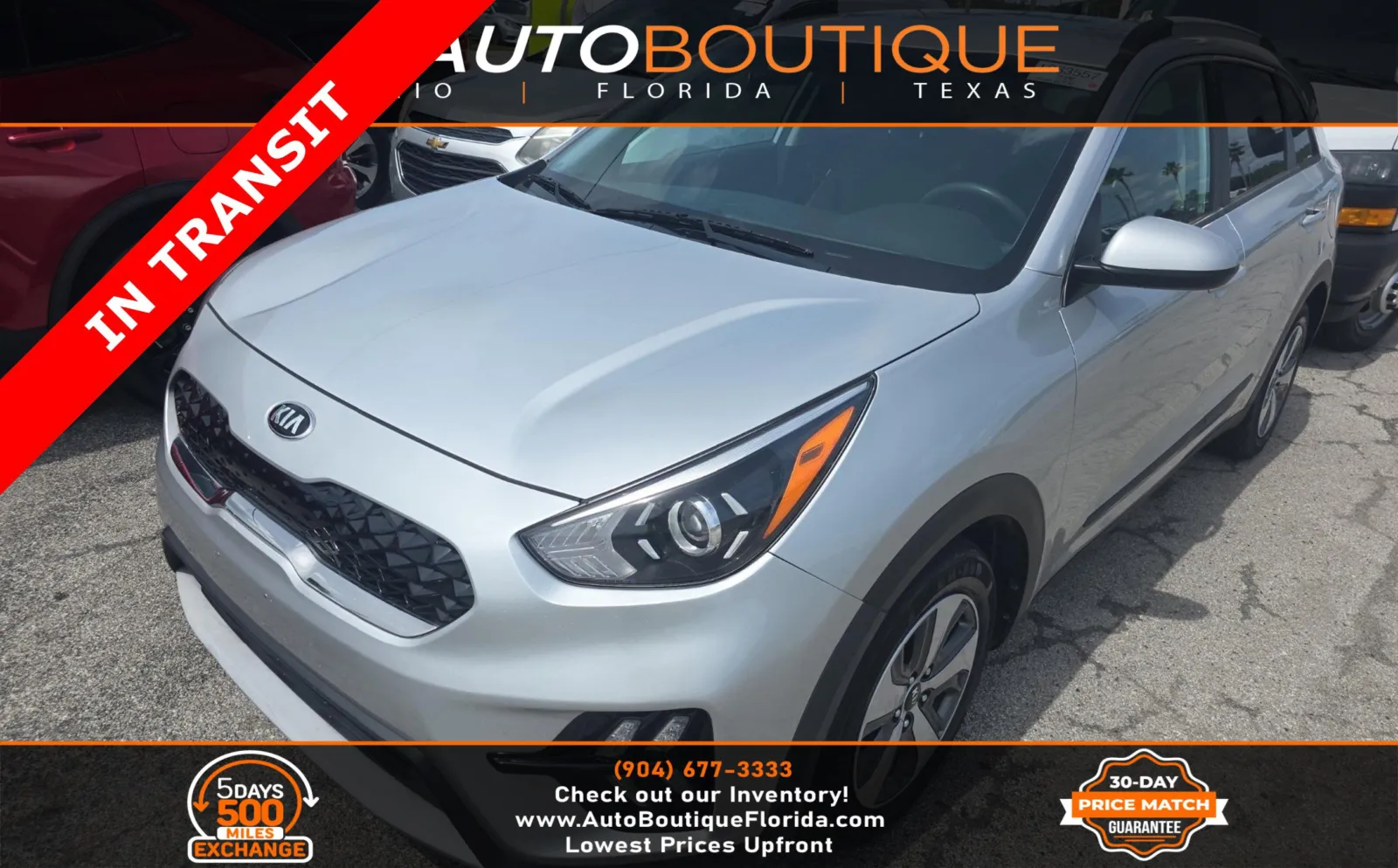 Silver 2020 Kia Niro LX for sale in Jacksonville, FL