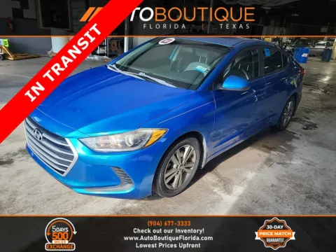 Blue 2018 Hyundai Elantra SEL for sale in Jacksonville, FL
