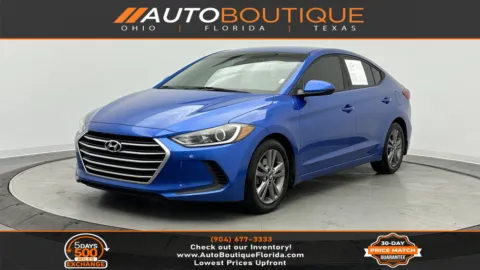 Blue 2018 Hyundai Elantra SEL for sale in Jacksonville, FL