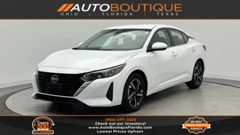 White 2025 Nissan Sentra SV for sale in Jacksonville, FL