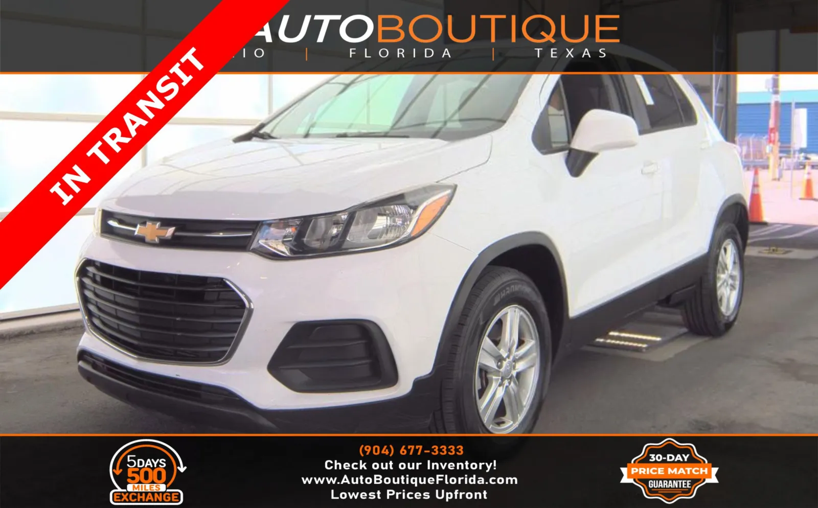 White 2020 Chevrolet Trax LS for sale in Jacksonville, FL