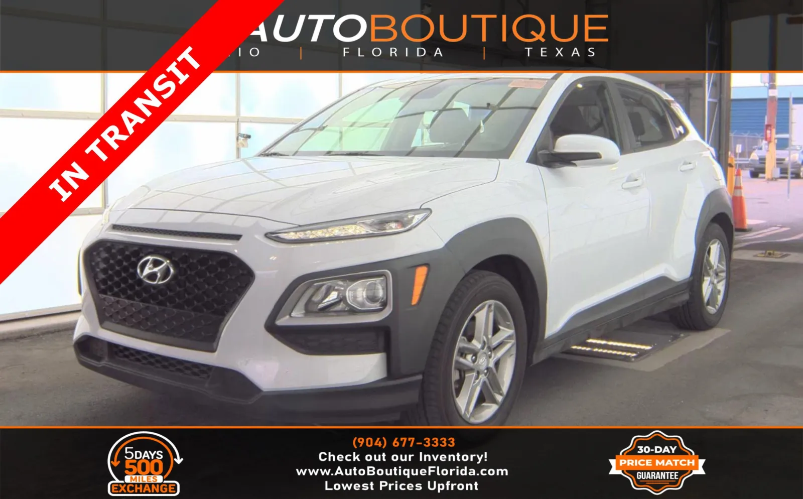 White 2020 Hyundai Kona SE for sale in Jacksonville, FL