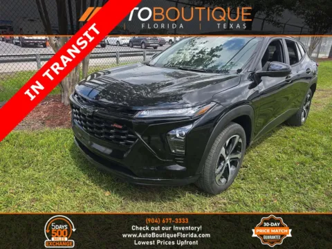 Black 2024 Chevrolet Trax 1RS for sale in Jacksonville, FL
