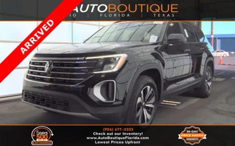 Black 2024 Volkswagen Atlas 2.0T SE for sale in Jacksonville, FL