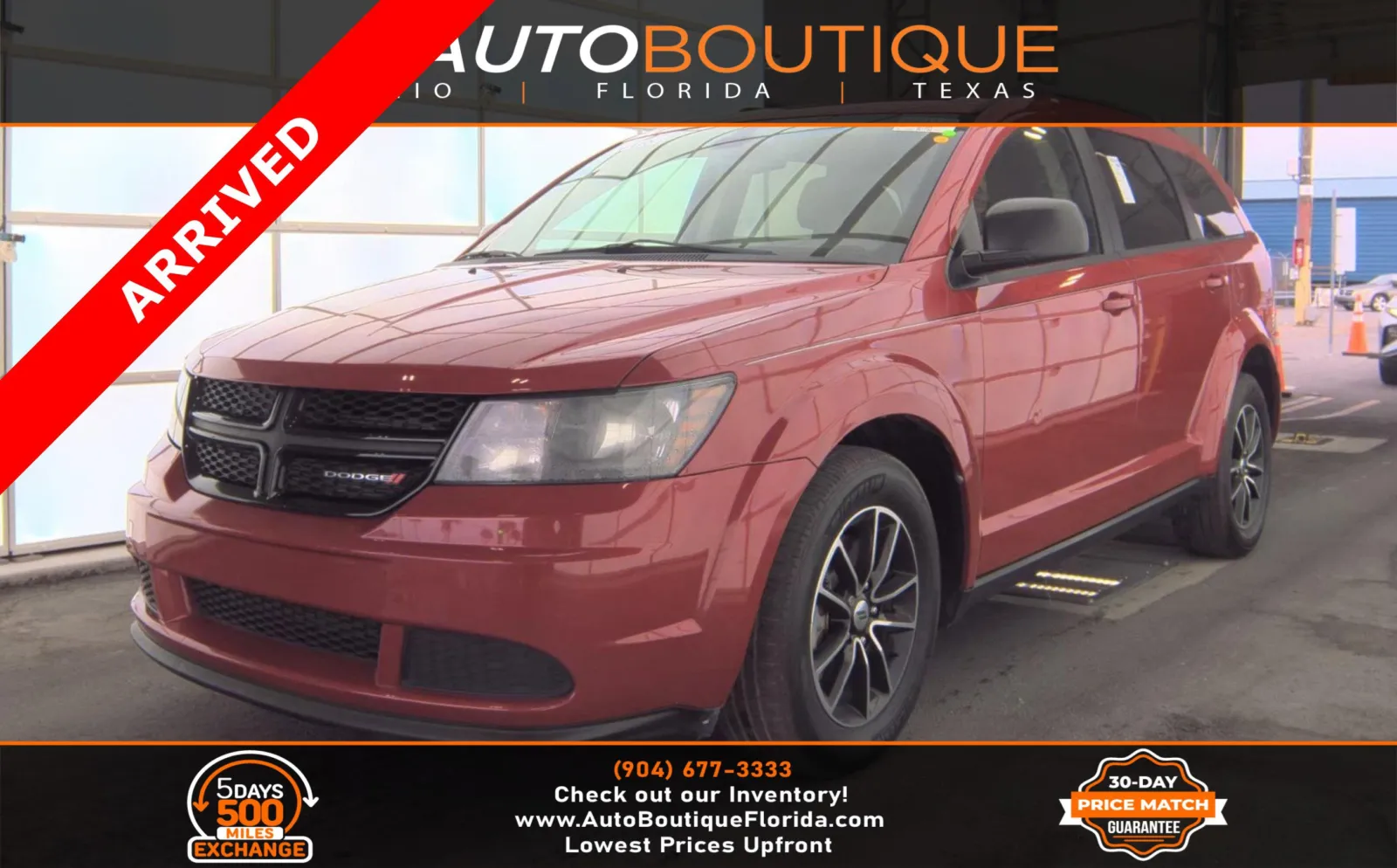 Red 2018 Dodge Journey SE for sale in Jacksonville, FL