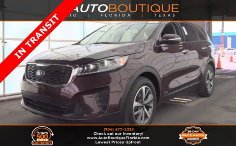 Red 2020 Kia Sorento LX V6 for sale in Jacksonville, FL