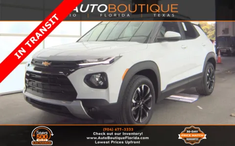 White 2021 Chevrolet Trailblazer LT for sale in Jacksonville, FL