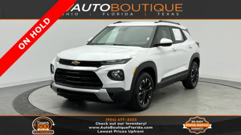 White 2021 Chevrolet Trailblazer LT for sale in Jacksonville, FL