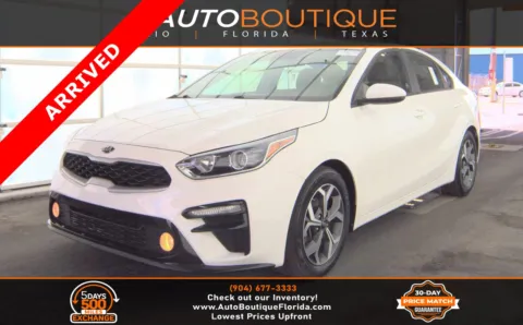 White 2021 Kia Forte LXS for sale in Jacksonville, FL