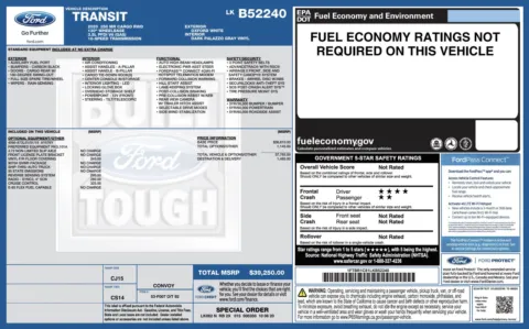 More photos of 2020 Ford Transit Cargo Van 250 at Auto Boutique Florida, FL
