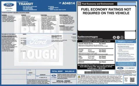 More photos of 2020 Ford Transit Cargo Van 250 at Auto Boutique Florida, FL
