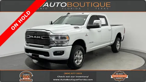 White 2024 Ram 2500 Laramie for sale in Jacksonville, FL