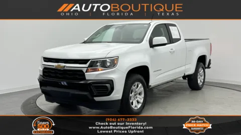 White 2021 Chevrolet Colorado 2WD LT for sale in Jacksonville, FL
