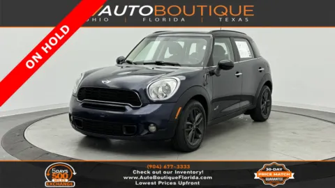 Black 2013 MINI Cooper Countryman S ALL4 for sale in Jacksonville, FL